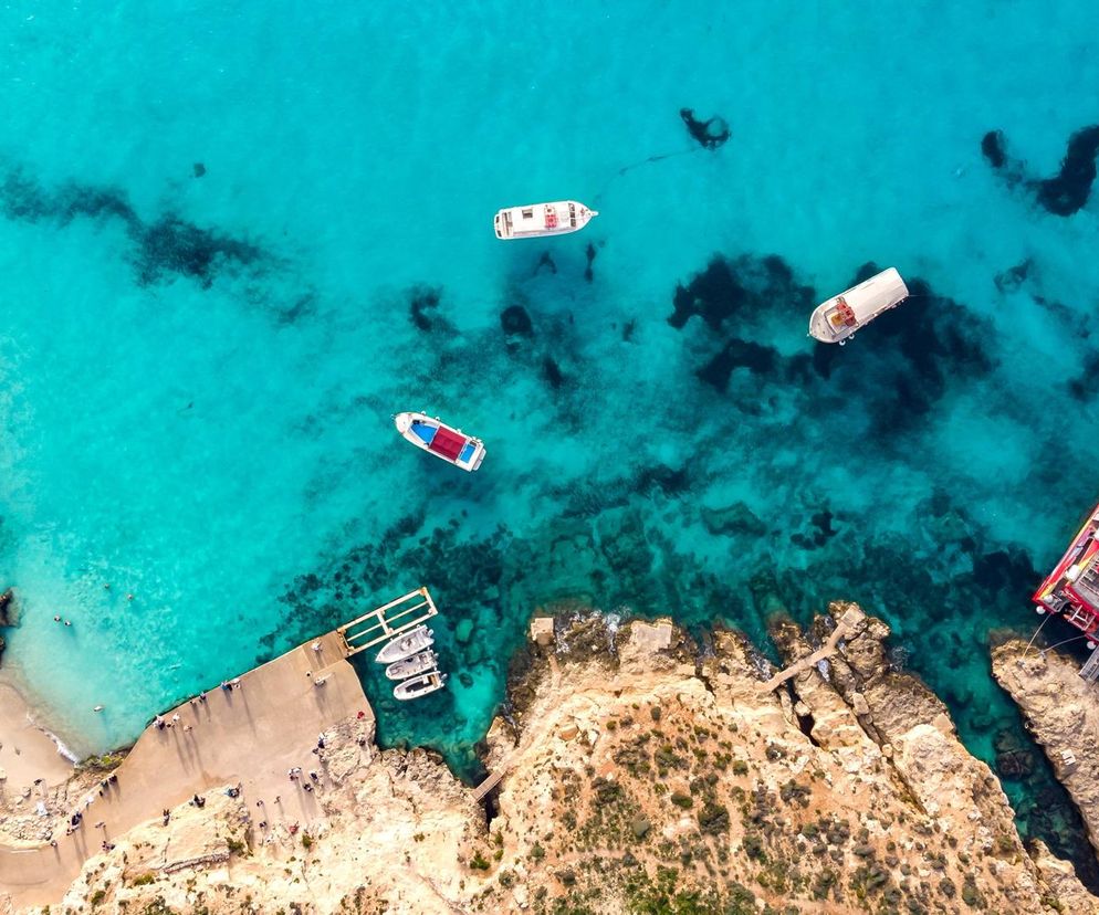 Wyspa Comino na Malcie – Blue Lagoon