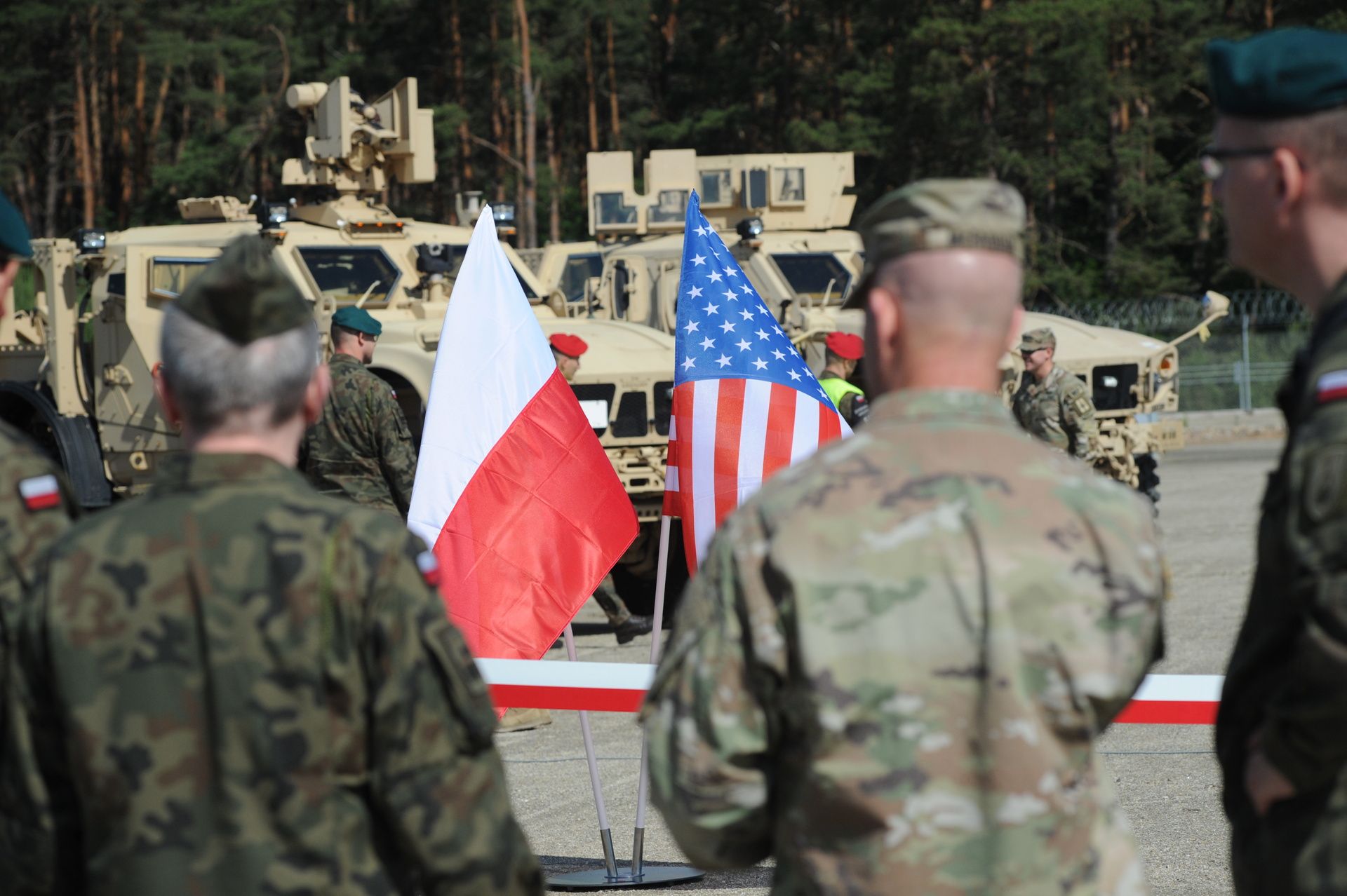 Miejsce stacjonowania wojsk na poligonie drawskim gotowe. To polsko - amerykańska inwestycja