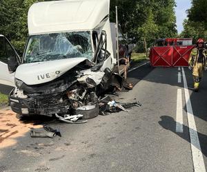 Wypadek na DK43 w Śląskiem