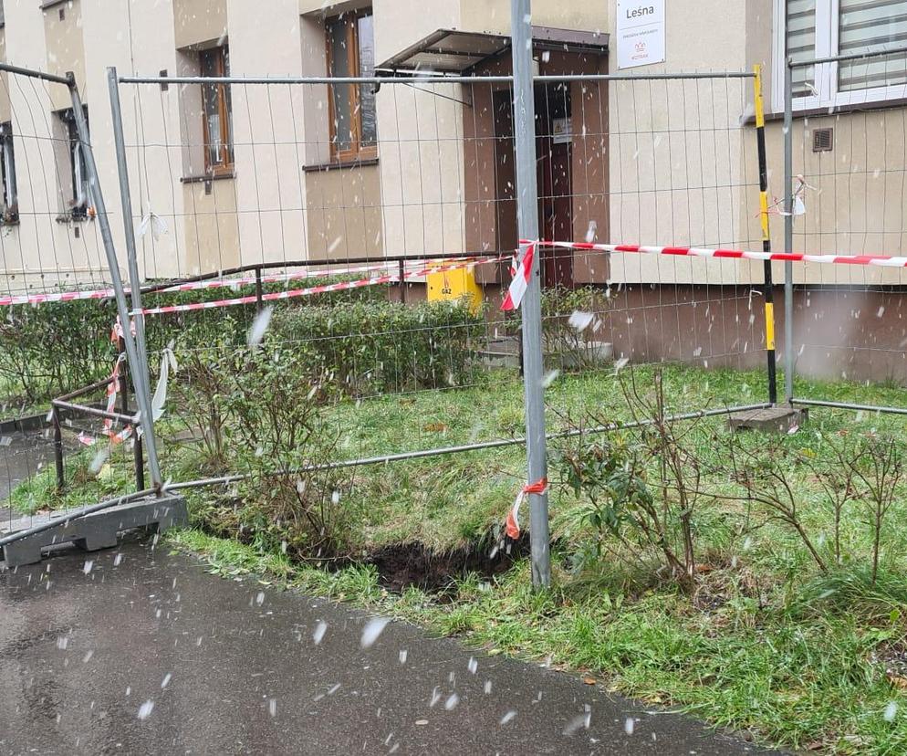 Ogromne zapadlisko w Siemianowicach Śląskich zostanie zasypane