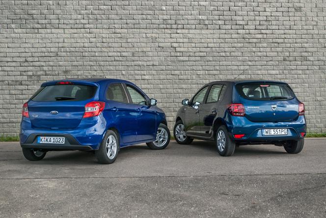 Dacia Sandero Laureate vs. Ford Ka+ Trend Plus