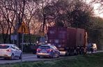  Wyszków. Wypadek na przejściu. 8-latek potrącony przez ciężarówkę [ZDJĘCIA].