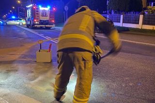 Czołowe zderzenie w powiecie wodzisławskim. Sześć osób poszkodowanych