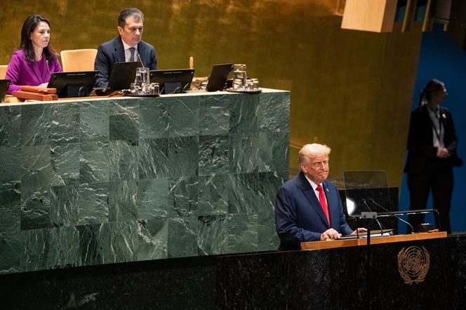 Przyjęcie Donald Trumpa.