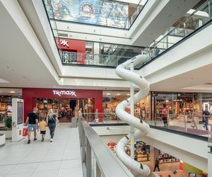 Nowa zjeżdżalnia w Galerii Echo w Kielcach
