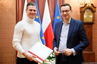 Łukasz Piszczek u Mateusza Morawieckiego