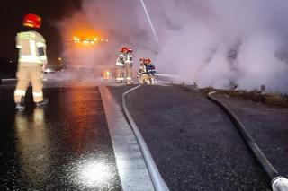 Spalone ciało leżało na drodze. Koszmarny wypadek na autostradzie A4 w Zabrzu