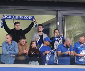 kibice na meczu Ruch Chorzów - Warta Poznań