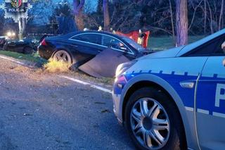 Przemków. Wjechał wprost pod mercedesa?