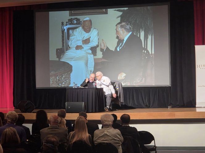 Lech Wałęsa w podróży po Ameryce Północnej