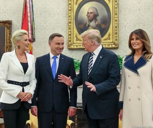 Agata Kornhauser-Duda i Melania Trump. Historyczne spotkania Pierwszych Dam