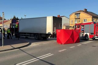 Tragiczny wypadek pod Tarnowem. Ciężarówka potrąciła pieszego