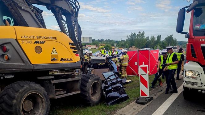 Tragiczny wypadek na A4 w Mysłowicach