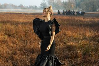 Doda Dorota Rabczewska na planie teledysku.