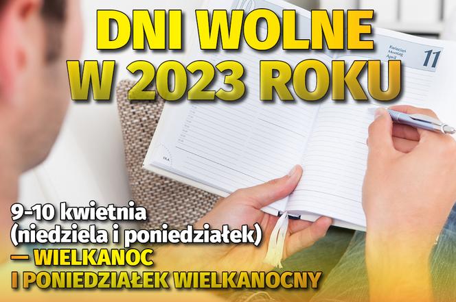 Dni wolne w 2023 roku