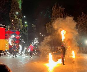 Lublin żegna się z tytułem Europejskiej Stolicy Młodzieży. Na pożegnanie efektowny fire show