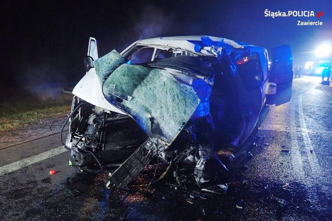 Tragiczny wypadek w Zawierciu. Nie żyją dwie osoby