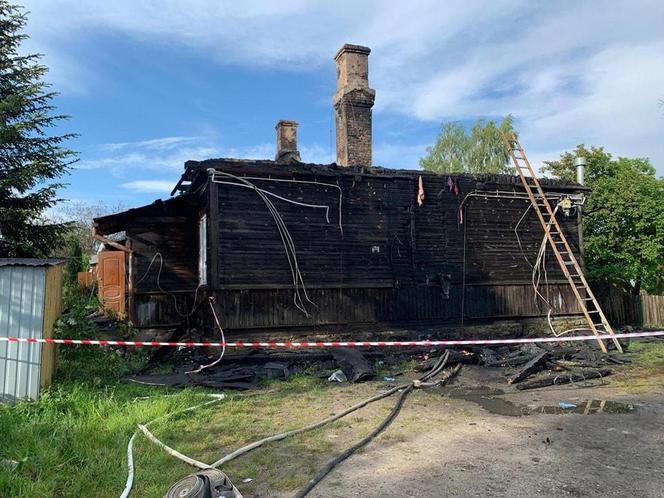 Pożar na Bugaju 19.05.2024