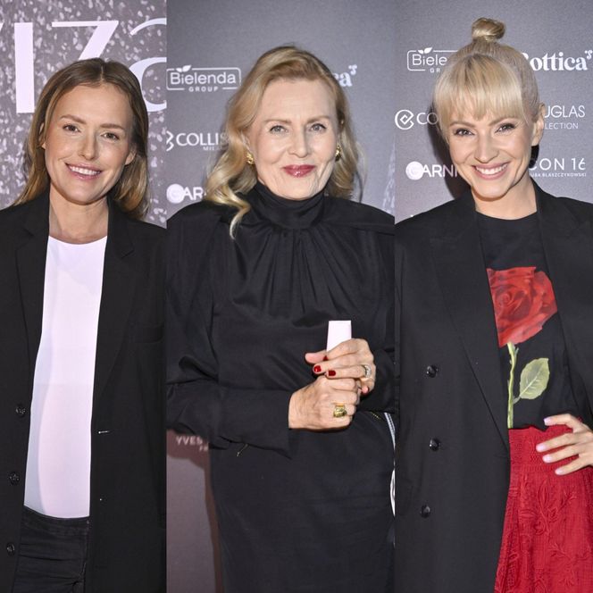 Elegancka Szapołowska, smukła Szelągowska i ciężarna Frycz. Tłum gwiazd na wielkiej gali