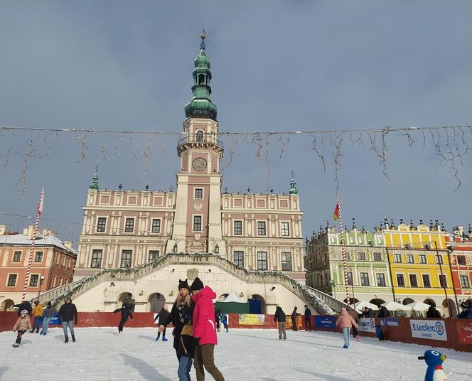 Zamojskie lodowisko  w sezonie  2024- 2025