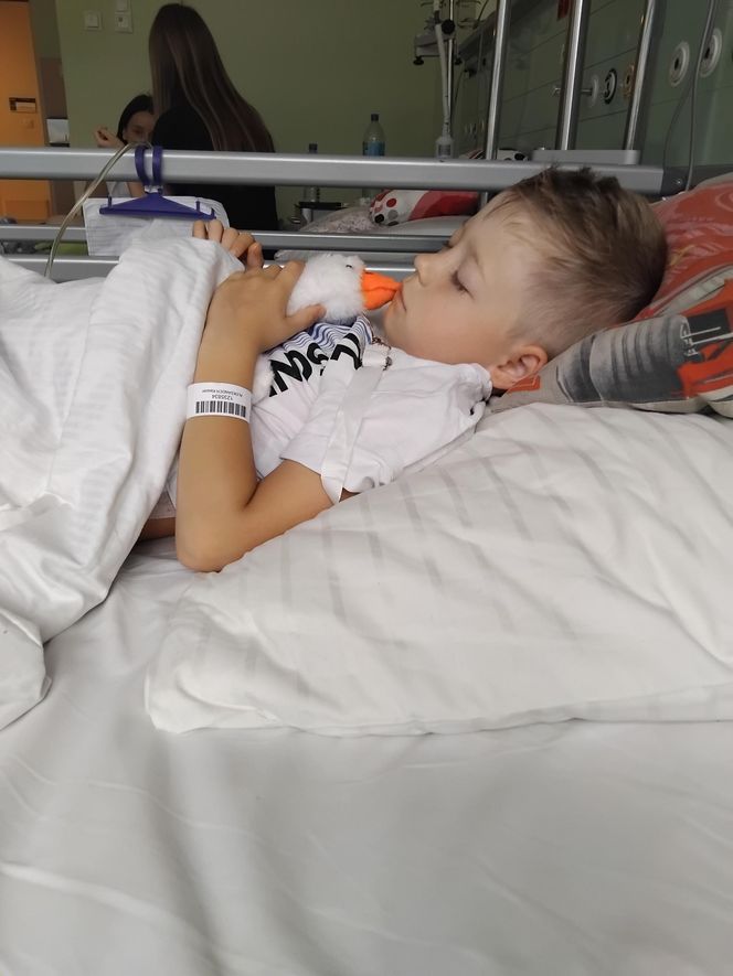 Alek Kleszer walczy z neuroblastomą