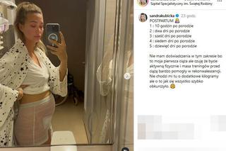 Kubicka pokazała jak naprawdę wygląda jej brzuch po ciąży! 