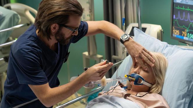 Na dobre i na złe, odc. 739. Barbara (Agnieszka Pilaszewska), Bart (Piotr Głowacki)