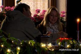 M jak miłość. Agata (Katarzyna Kwiatkowska), Maciek (Marcin Janos Krawczyk)