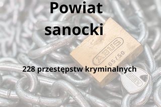 To tu na Podkarpaciu dochodzi do największej liczby przestępstw kryminalnych