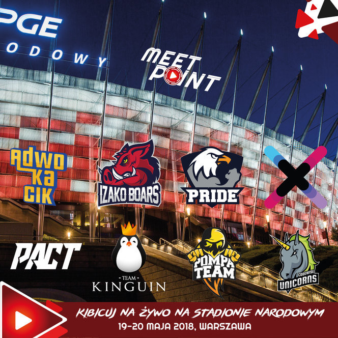 Meet Point online - gdzie oglądać za darmo turniej CS:GO na stadionie PGE Narodowy?
