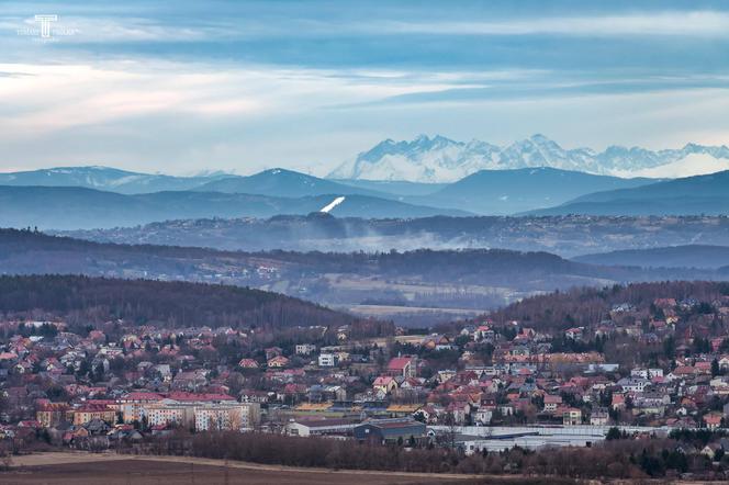 Niesamowite zdjęcia! Z Krakowa było widać Tatry