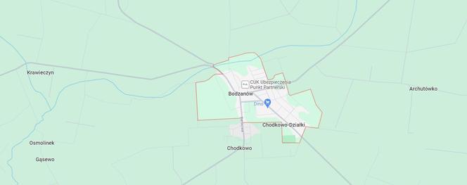 6. Bodzanów - 1135 mieszkańców