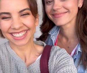 M jak miłość nowy sezon. Aneta (Ilona Janyst), Kasia (Paulina Lasota) na planie