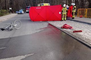 Motocykl wjechał w rowerzystę. 52-latek zginął na miejscu