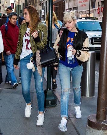 Miley Cyrus na meczu 2016