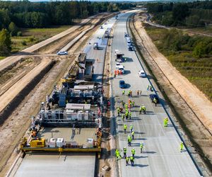 Strabag buduje odcinek autostrady pod Siedlcami