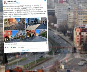 Ulica Ruska we Wrocławiu zostanie przebudowana. Historyczne miejsce zostanie zazielenione