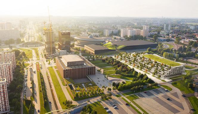 Parking w Strefie Kultury: Katowice rozstrzygnęły konkurs na wielopoziomowy parking w Strefie Kultury