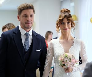 M jak miłość odc. 1890. Kama (Michalina Sosna), Marcin (Mikołaj Roznerski)