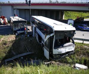 Kierowca autobusu MPK zginął po zderzeniu z innym autobusem