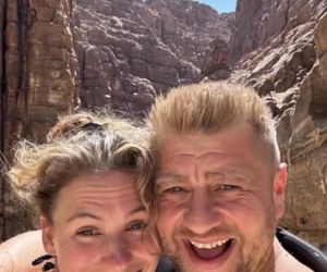 Tomasz Jakubiak z żoną