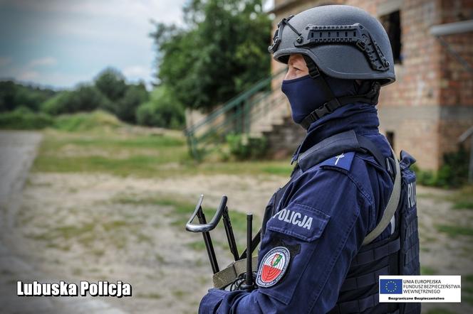 Napad i ucieczka - ćwiczenia lubuskich policjantów