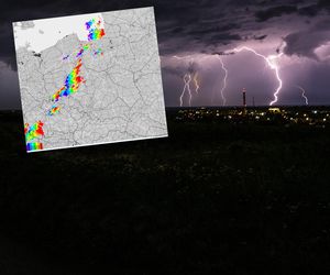 Spadł grad wielkości piłeczek tenisowych. Superkomórki burzowe przechodzą nad Polską