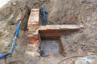 Odkrycie na ul. Chmielnej w Warszawie