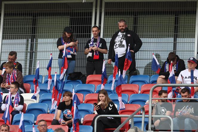 Górnik Zabrze - ŁKS Łódź - kibice na stadionie dopisali ZDJĘCIA