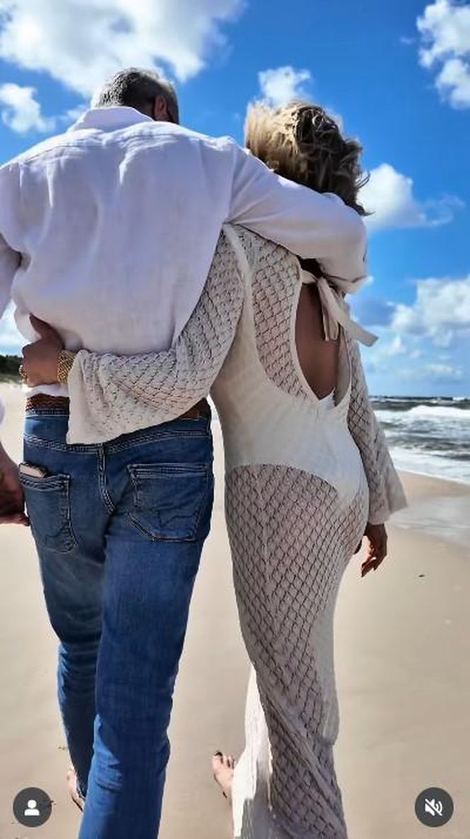 Joanna Racewicz z ukochanym