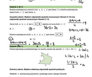 Egzamin ósmoklasisty matematyka 2025: ODPOWIEDZI, arkusze CKE [14.05.2025]