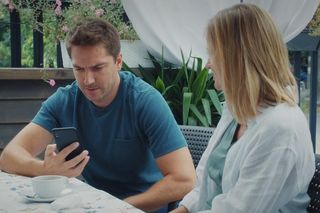 M jak miłość odc. 1832. Dima (Michaił Pszeniczny), Julia (Marta Chodorowska)