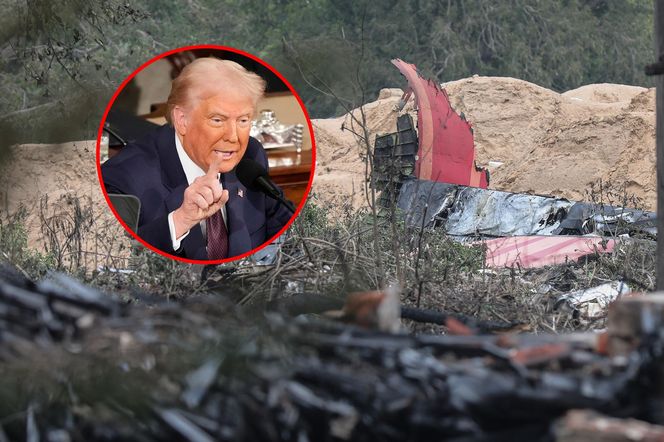 Donald Trump ma domysły na temat katastrofy samolotu! Może to sprawdźcie