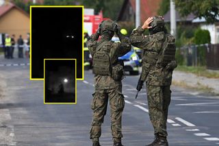 Dron zestrzelony w Cześnikach. Nagranie pojawiło się w sieci. Sprawę bada prokuratura